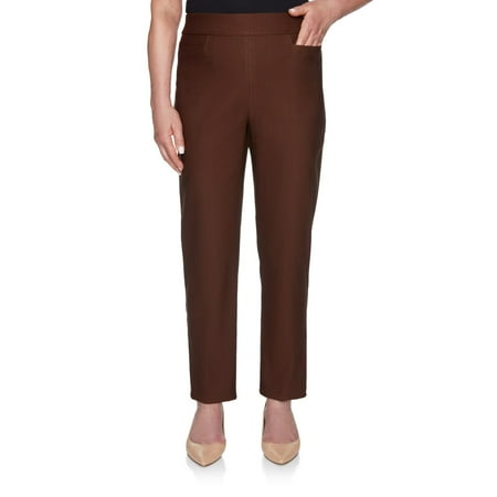 Alfred Dunner Women's Petite Classic Allure Fit Short Length Pant