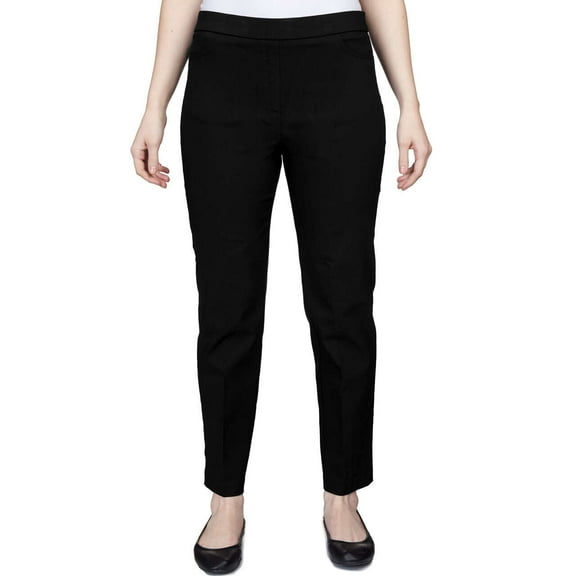 Alfred Dunner Women's Petite Slimming Allure Stretch Pants