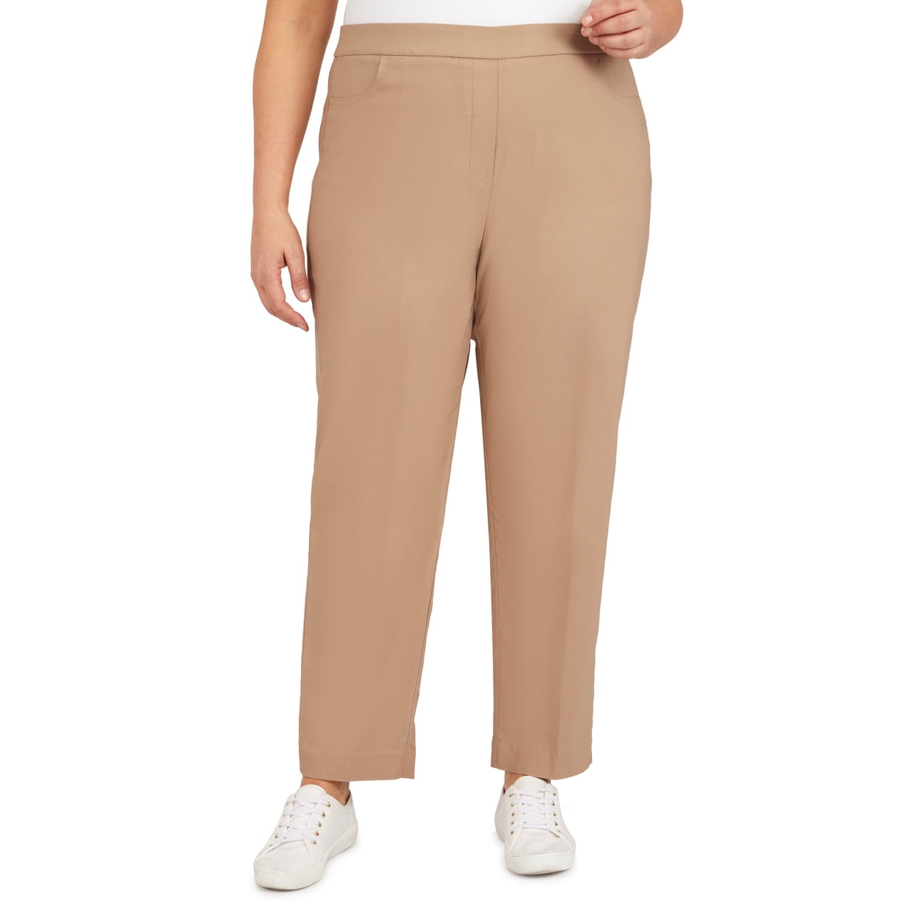 Alfred Dunner Women's Plus Size Slimming Allure Stretch Pants