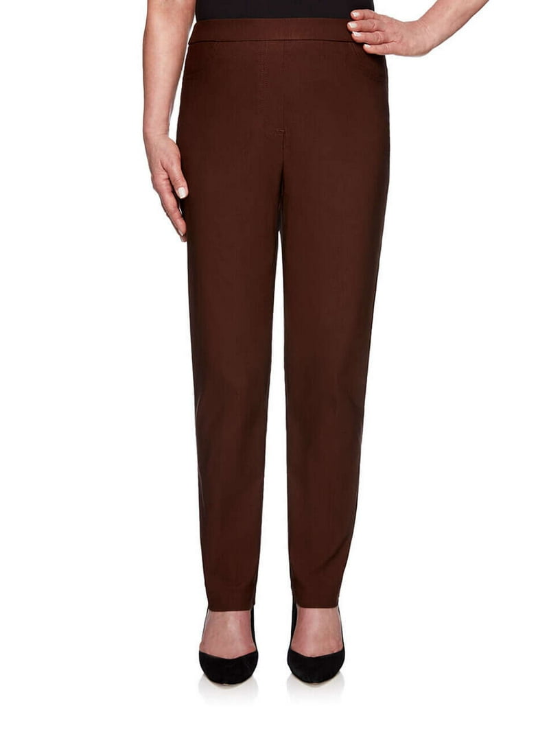 Alfred Dunner Women's Slimming Allure Stretch Pants