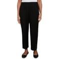 thumbnail image 1 of Alfred Dunner Womens Button Cuffed All Around Elastic Ankle Pant, 1 of 4