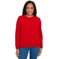 thumbnail image 1 of Alfred Dunner Womens Cable Chenille Pullover Sweater, 1 of 4