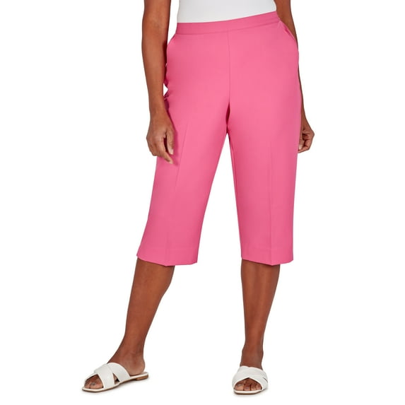 Alfred Dunner Womens Capri