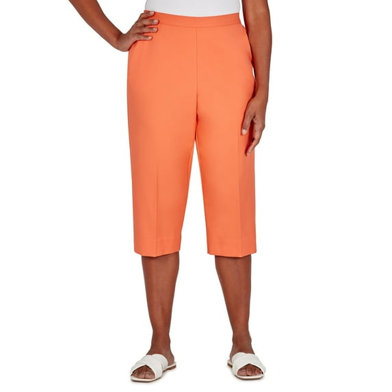 Alfred Dunner Womens Capri
