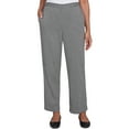 thumbnail image 1 of Alfred Dunner Womens  Chic Pull On Houndstooth Medium Length Pant, 1 of 6
