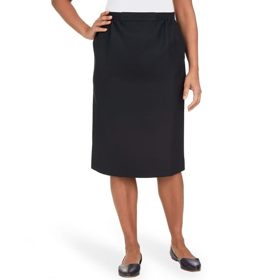 Alfred Dunner Womens Classic Fit Skirt