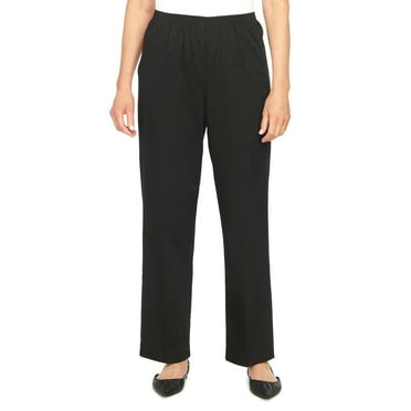 Alfred Dunner Womens Classic Office Wear Pants
