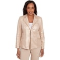 thumbnail image 1 of Alfred Dunner Womens Faux Suede Shimmer Jacket, 1 of 4