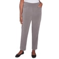 thumbnail image 1 of Alfred Dunner Womens Knit Corduroy Faux Fly Pull On Average Length Pant, 1 of 6