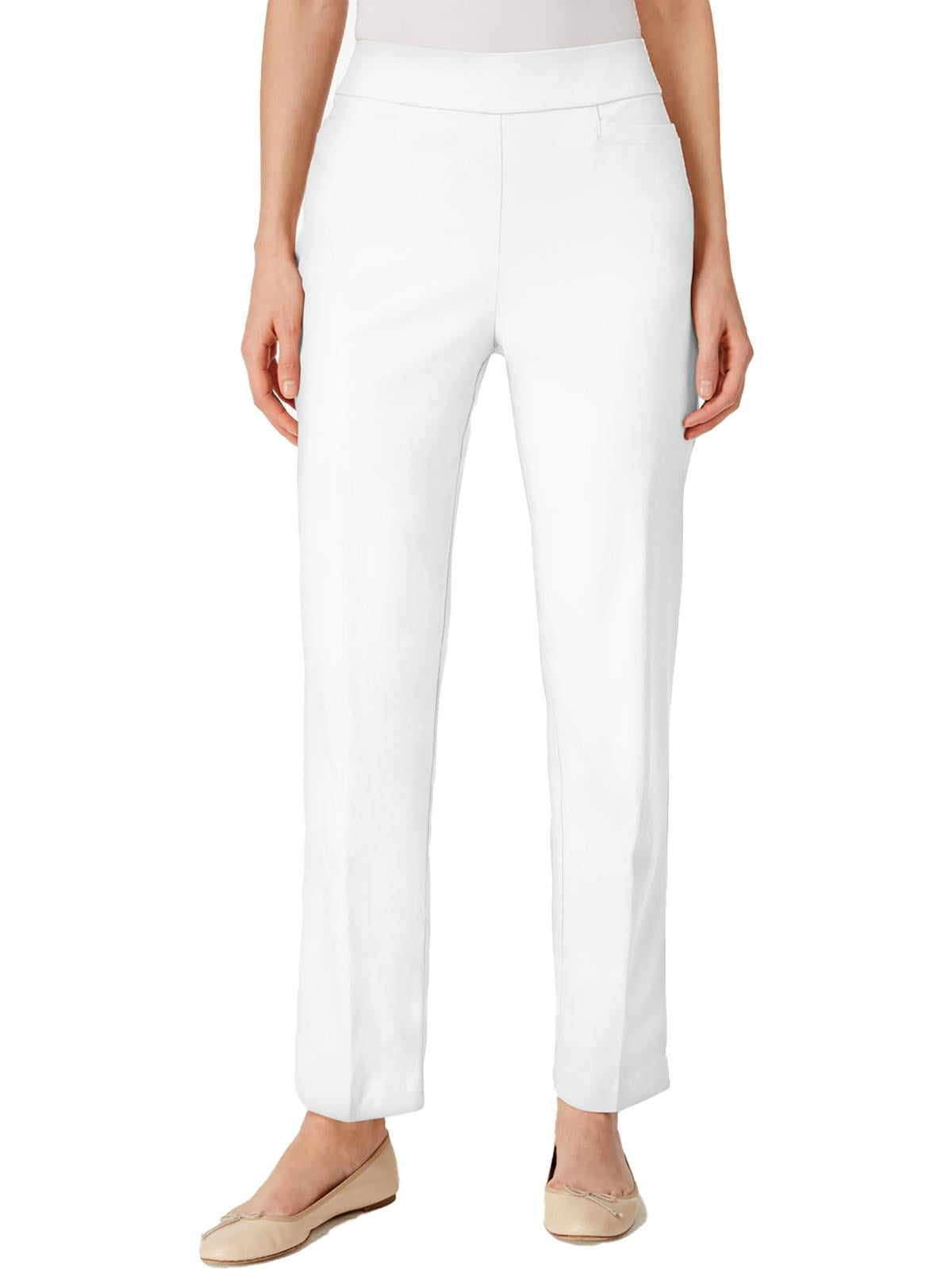 Alfred Dunner Womens Petites Stretch Heathered Dress Pants Walmart Business Supplies