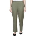 thumbnail image 1 of Alfred Dunner Womens Petite Classic Fit Pull On Short Length Pant, 1 of 6