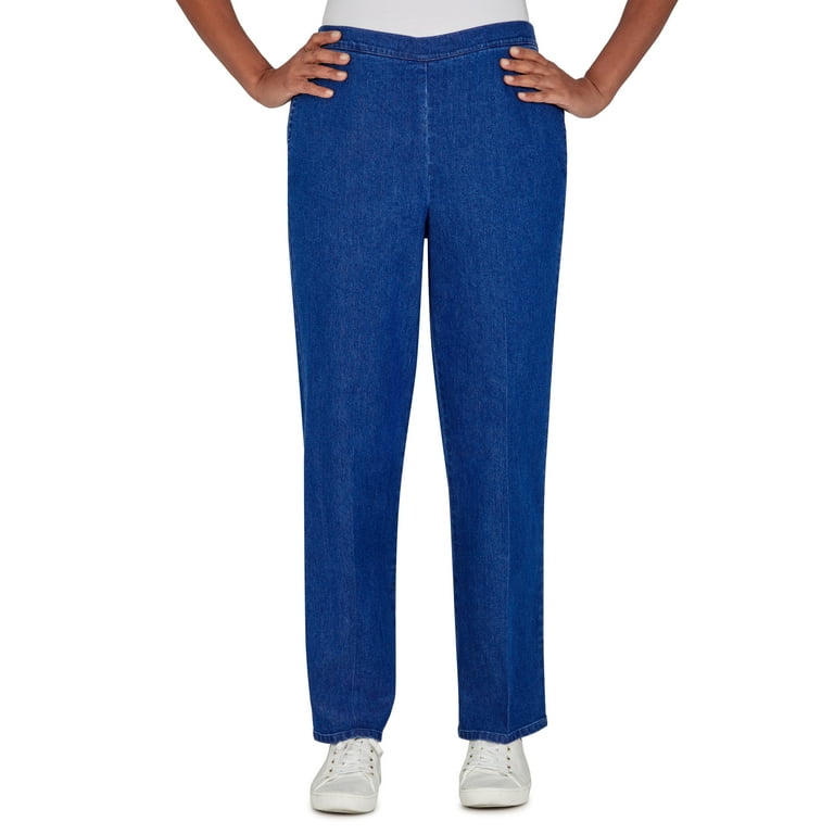 Alfred dunner pull hot sale on jeans