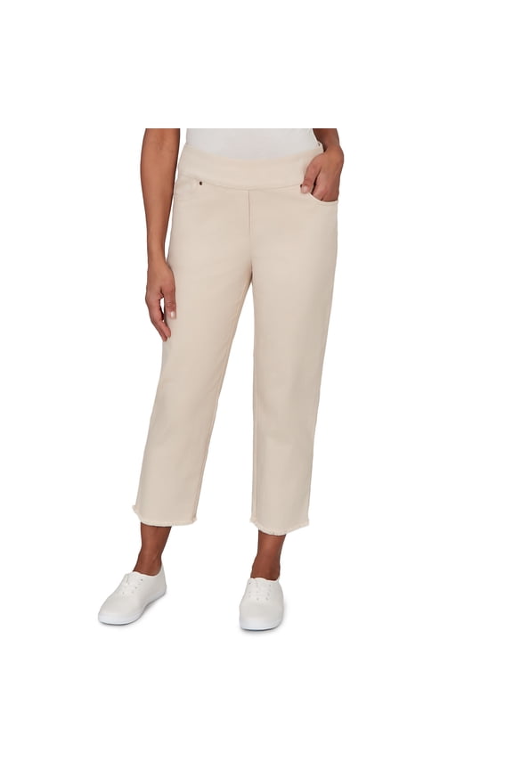 Womens Petite Natural Super Stretch Ankle Jeans