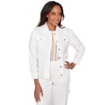 thumbnail image 1 of Alfred Dunner Womens Petite Patch Pocket Collared Jacket, 1 of 4