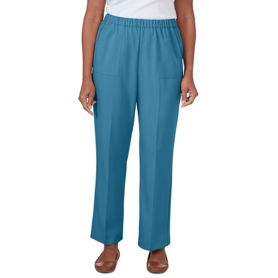 Alfred Dunner Womens Petite Sedona Balanced Short Length Pant