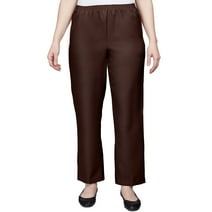 Alfred Dunner Womens Petite Solid Short Pant