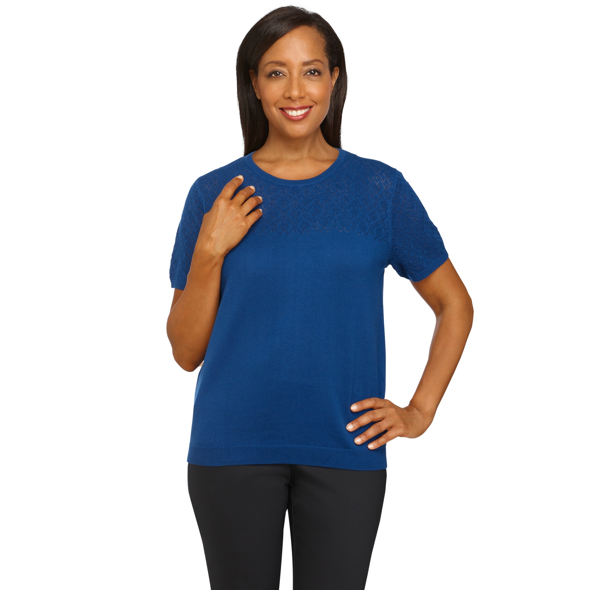alfred dunner petite sweaters