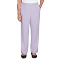 thumbnail image 1 of Alfred Dunner Womens Petite Spring Flat Front Average Length Pull On Pant, 1 of 6