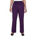 thumbnail image 1 of Alfred Dunner Womens Petite Stretch Waist Corduroy Short Length Pant, 1 of 6