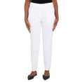 thumbnail image 1 of Alfred Dunner Womens Petite  Super Stretch Mid- Rise Average Length Pant, 1 of 6
