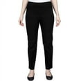 thumbnail image 1 of Alfred Dunner Womens Petite Classic Allure Fit Proportioned Pant With Elastic Comfort Waistband, 1 of 5