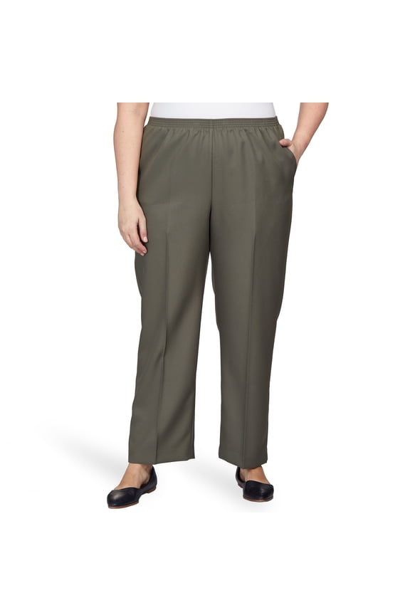 Womens Plus-Size Accord Slant Pocket Average Length Trouser