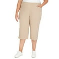 thumbnail image 1 of Alfred Dunner Womens Plus-Size Allure Clam Digger Capri, 1 of 5