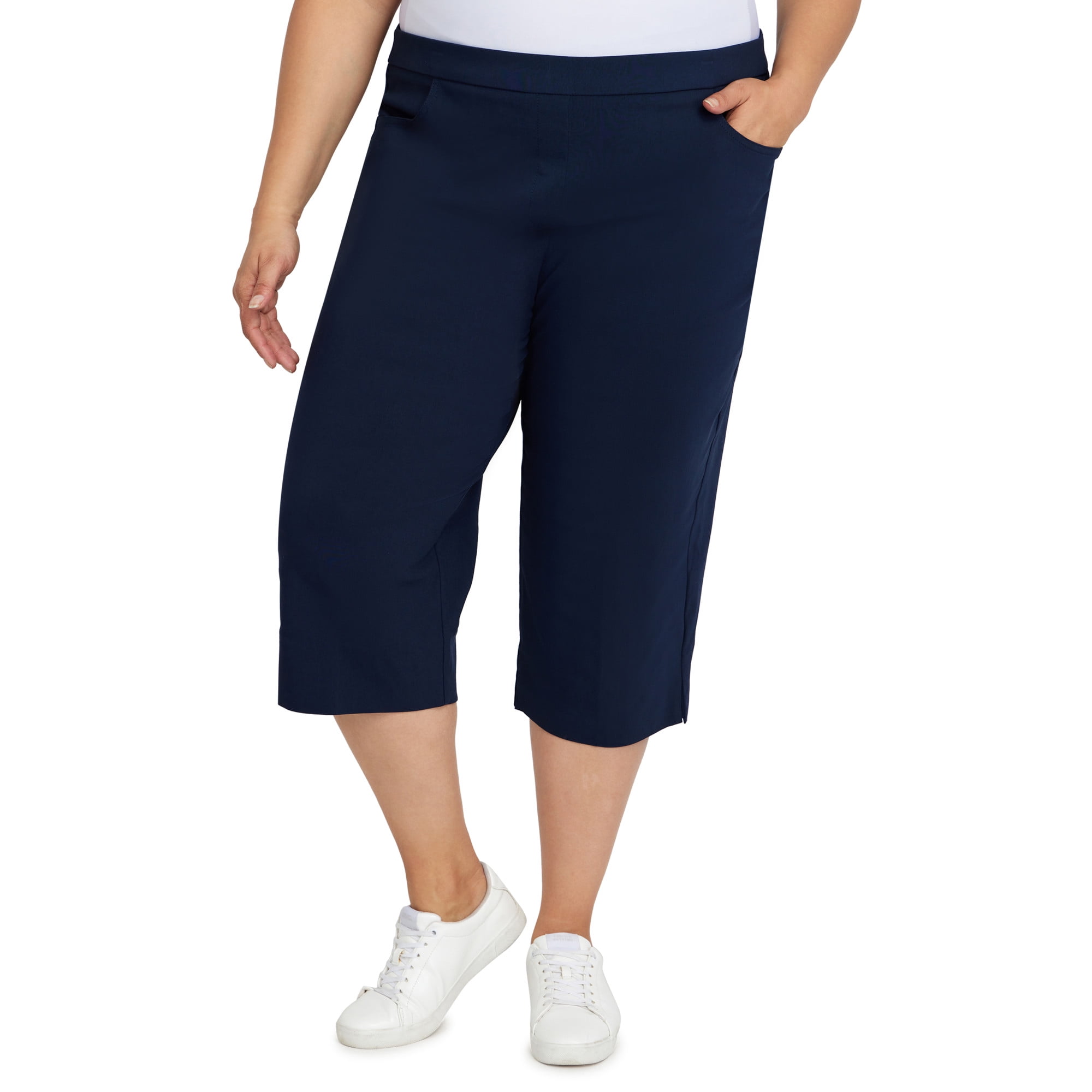 Pantalon Alfred Dunner Allure Slimming Grande Taille : Le Pantalon Extensible Qui Amincit Et Te Veut Du Bien !