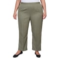 thumbnail image 1 of Alfred Dunner Womens Plus-Size Classic Fit Pull On Short Length Pant, 1 of 6
