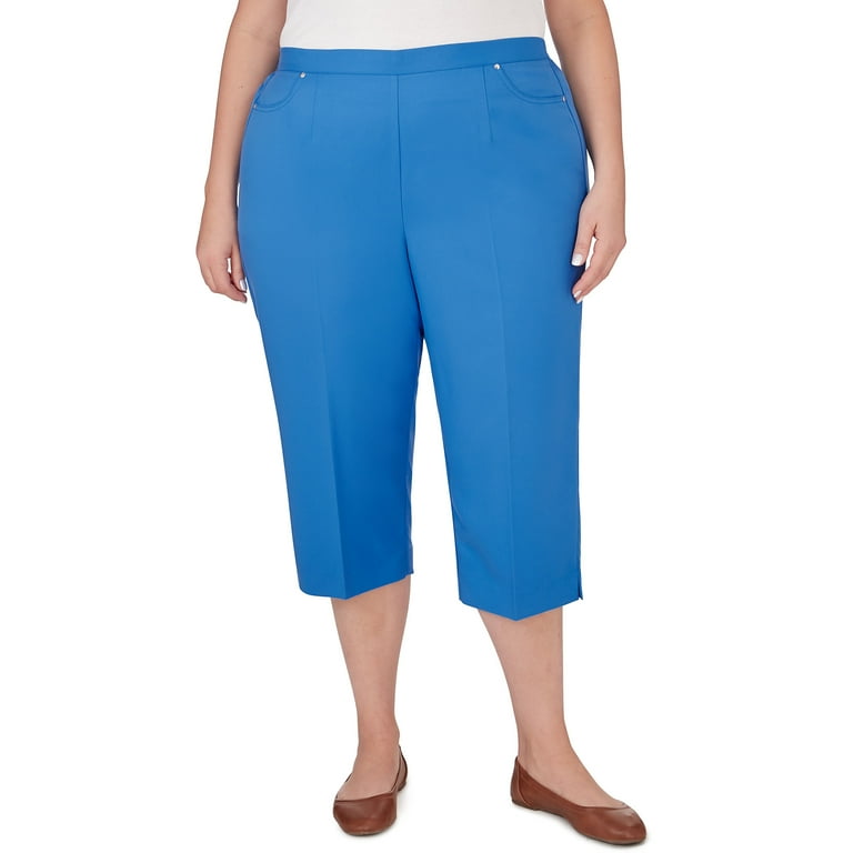 Clothing Alfred Dunner Capris Plus Size Alfred Dunner Plus Size