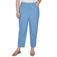 thumbnail image 1 of Alfred Dunner Womens Plus-Size Millennium Flat Front Short Length Pant, 1 of 4