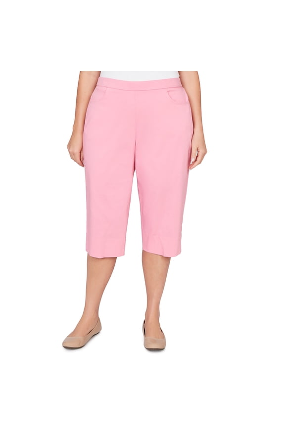 Womens Plus-Size Pastel Millenium Allure Clamdigger Pant