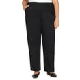 thumbnail image 1 of Alfred Dunner Womens Plus-Size  Soft Twill Mid-Rise Regular Fit Straight Leg Regular Length Casual Pant, 1 of 6