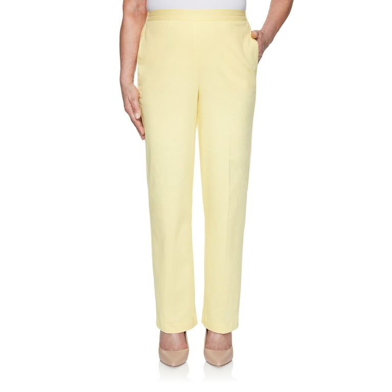 Alfred dunner hotsell yellow pants