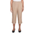 thumbnail image 1 of Alfred Dunner Womens Relaxed Button Tab Capri, 1 of 4