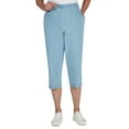thumbnail image 1 of Alfred Dunner Womens Relaxed Denim Capri, 1 of 6