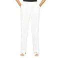thumbnail image 1 of Alfred Dunner Womens  Relaxed Fit Go-To Medium Length Pant, 1 of 6