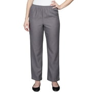 Womens Elastic Waist Short Length Pant