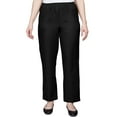 thumbnail image 1 of Alfred Dunner Womens Solid Short Length Pant, 1 of 5