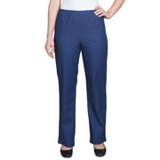 Alfred Dunner Womens Solid Short Pant