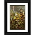 thumbnail image 1 of Alfred Edmund Brehm 13x18 Black Ornate Wood Framed Double Matted Museum Art Print Titled - The Insects, Thousands and Spiders Pl 18 (1877), 1 of 5