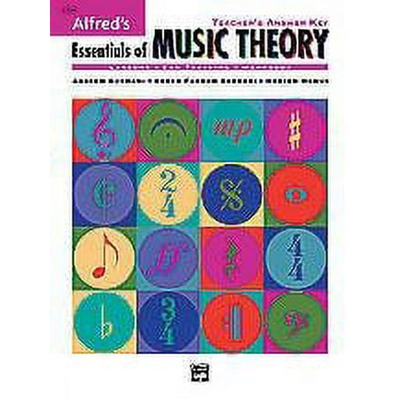 Alfred Essentials of Music Theory - Teacher's Answer Key Book