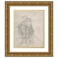 thumbnail image 1 of Alfred George Stevens 20x24 Gold Ornate Framed and Double Matted Museum Art Print Titled - Drawing for Spencer's Fairie Queene (ca. 1855), 1 of 4