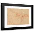 thumbnail image 1 of Alfred George Stevens 24x19 Black Modern Framed Museum Art Print Titled - Study of Three Figures in Movement, 1 of 5