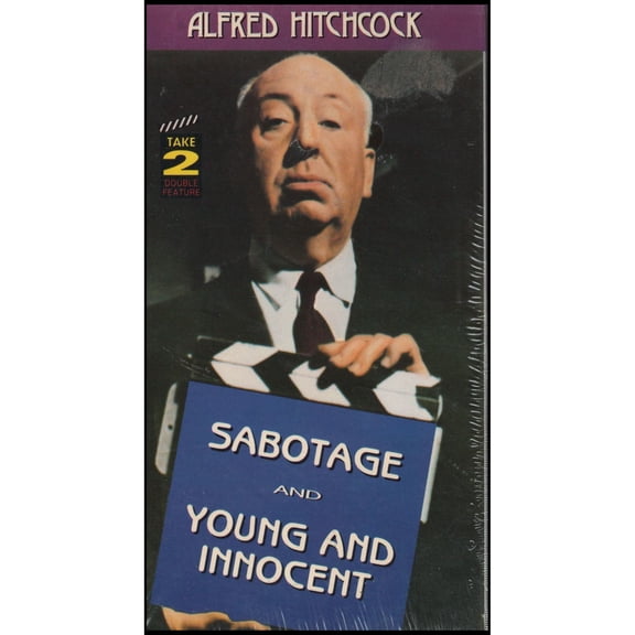 Alfred Hitchcock: 2 Features: Sabotage, Young & Innocent (VHS Tape)