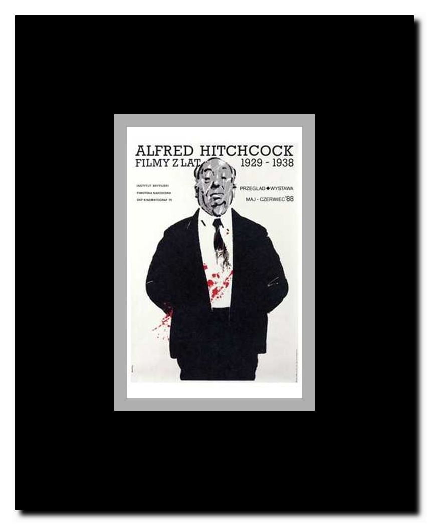 Alfred Hitchcock Film Festival Framed Movie Poster