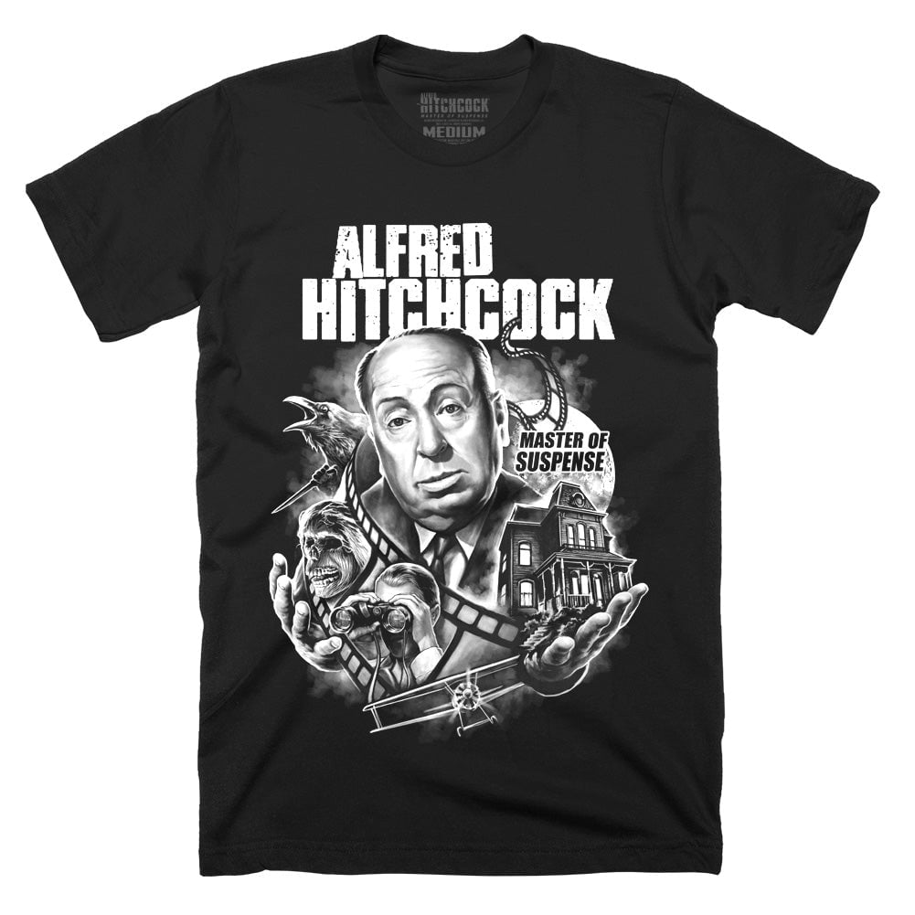 Alfred Hitchcock King Of The Silver Screen T Shirt Halloween Shirt