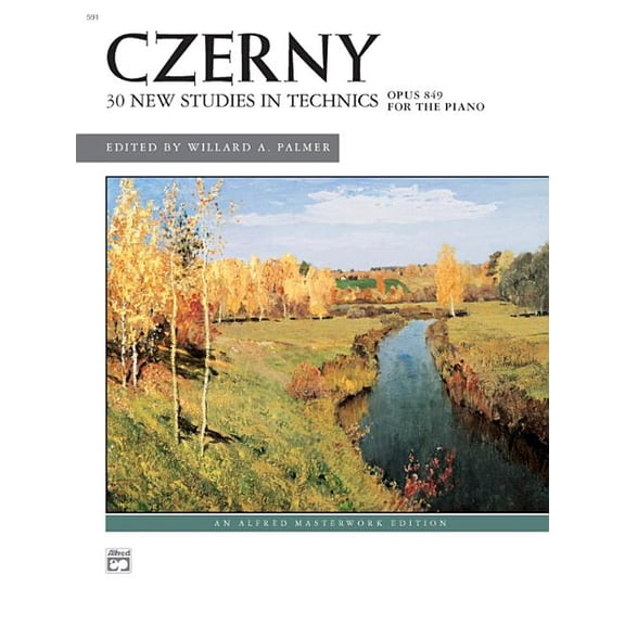 Pre-Owned Alfred Masterwork Edition Czerny -- 30 New Studies in Technique, Op. 849, (Paperback)