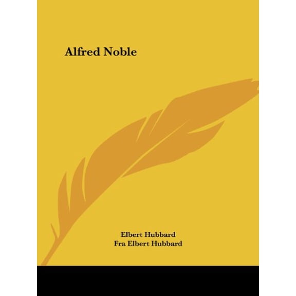 Alfred Noble (Paperback)