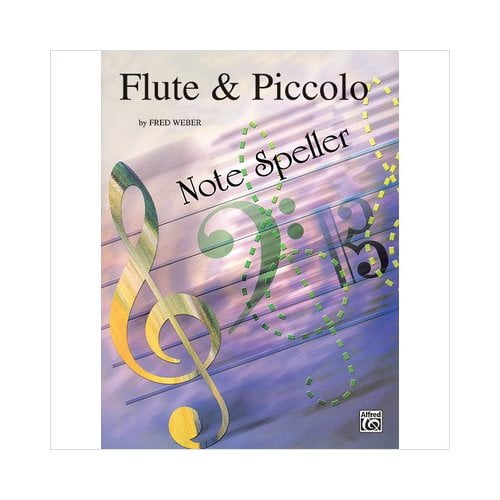 Alfred Note Spellers-Flute & Piccolo Book